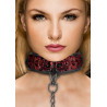 Collier et Laisse Luxury Rouge