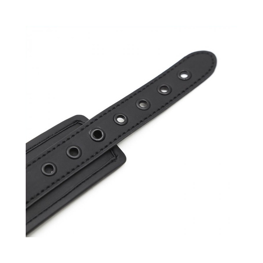 Collier Soumission avec laisse Noir