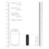 Mini Vibro Bullet Up 7.7 x 2cm Noir