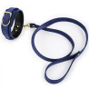 Collier et Laisse Lighty Bleu