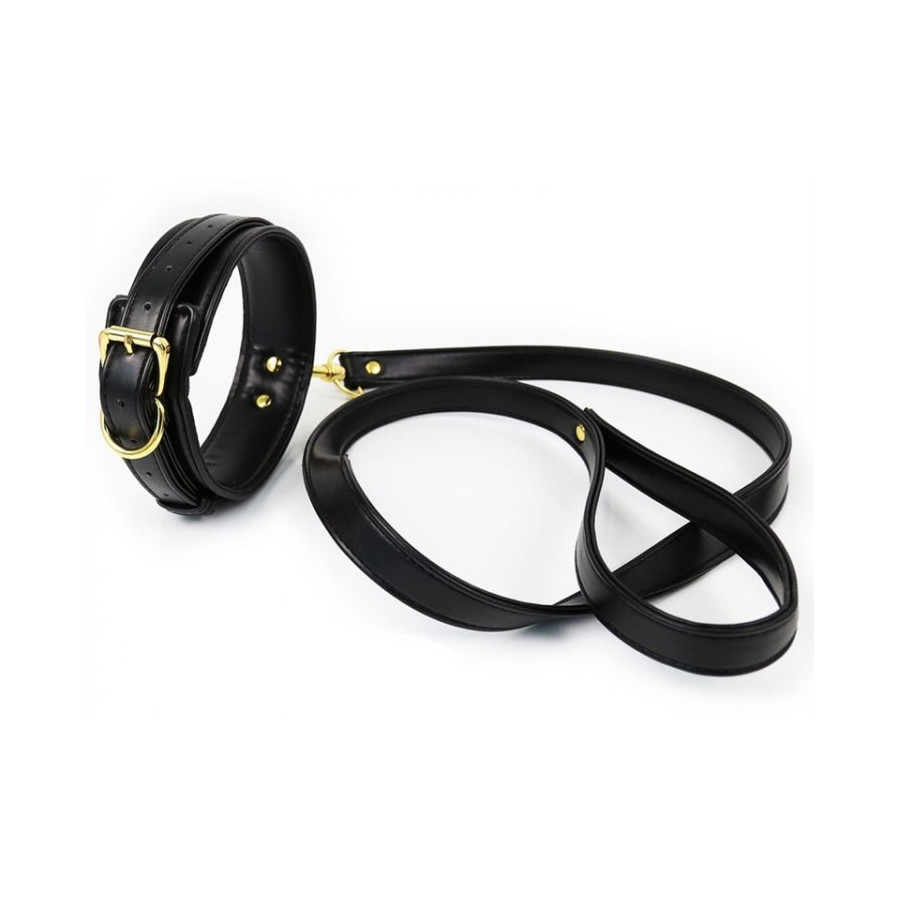 Collier et Laisse Lighty Noir Collier et Laisse Lighty Noir