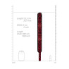 Collier et Laisse Luxury Rouge