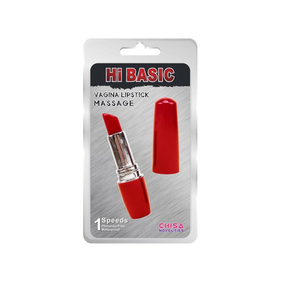 Vibro Lipes 1 Vitesse Rouge