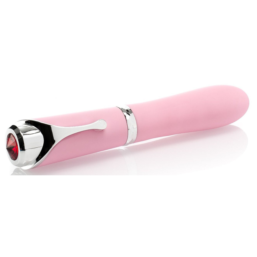 Vibromasseur The Pen 10 x 3.5cm Rose Vibromasseur The Pen 10 x 3.5cm Rose