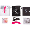 Mini Vibro Swan 12cm Rose