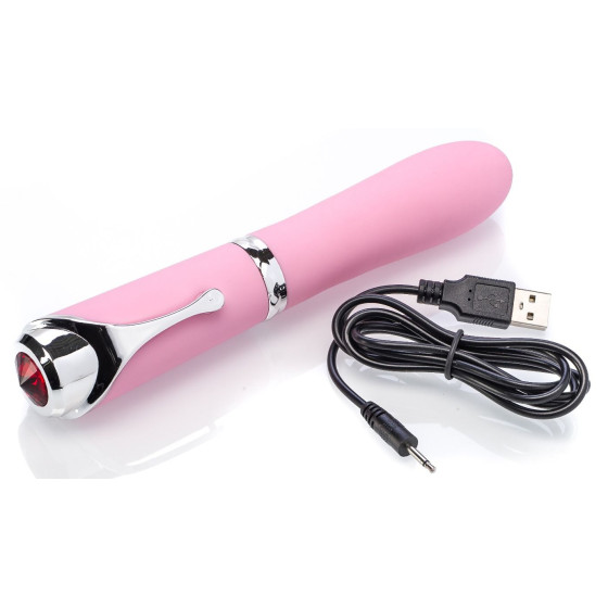 Vibromasseur The Pen 10 x 3.5cm Rose