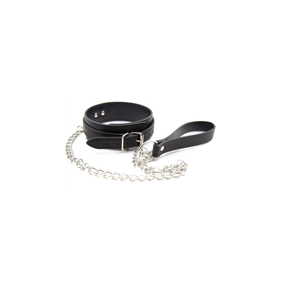 Collier avec Chaîne métal Pety Noir