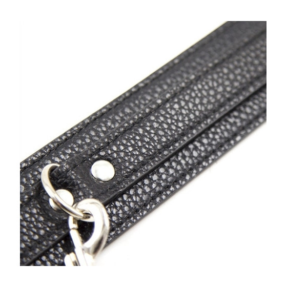Collier avec Chaîne métal Pety Noir