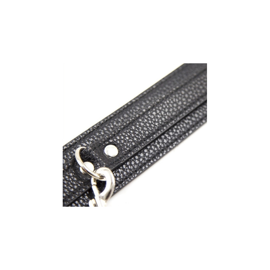 Collier avec Chaîne métal Pety Noir