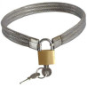 Collier en métal Slave Lock avec Cadeans