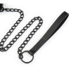 Collier et Laisse Ball Top Noir