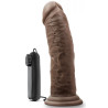 Gode vibrant Dr Joe Dr Skin 19 x 4.7cm Marron