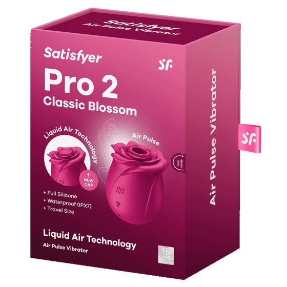 Stimulateur de Clitoris Pro 2 Classic Framboise