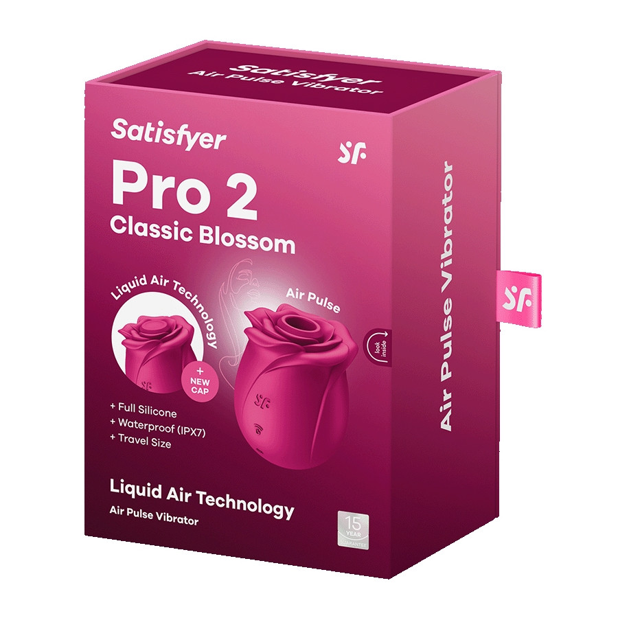Stimulateur de Clitoris Pro 2 Classic Framboise