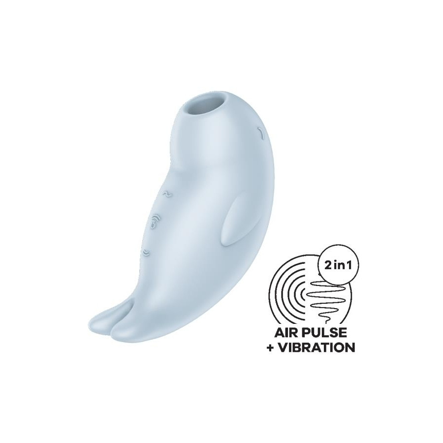 Stimulateur de Clitoris Seal You Soon Bleu glacier Stimulateur de Clitoris Seal You Soon Bleu glacier