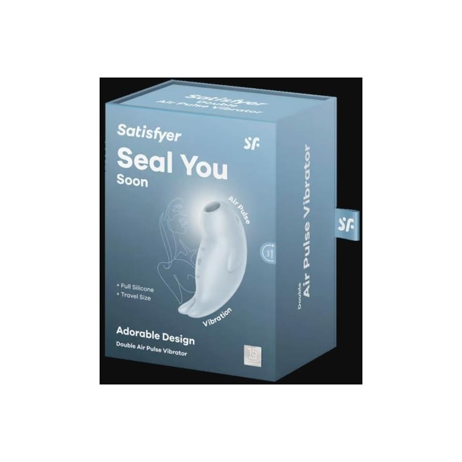 Stimulateur de Clitoris Seal You Soon Bleu glacier