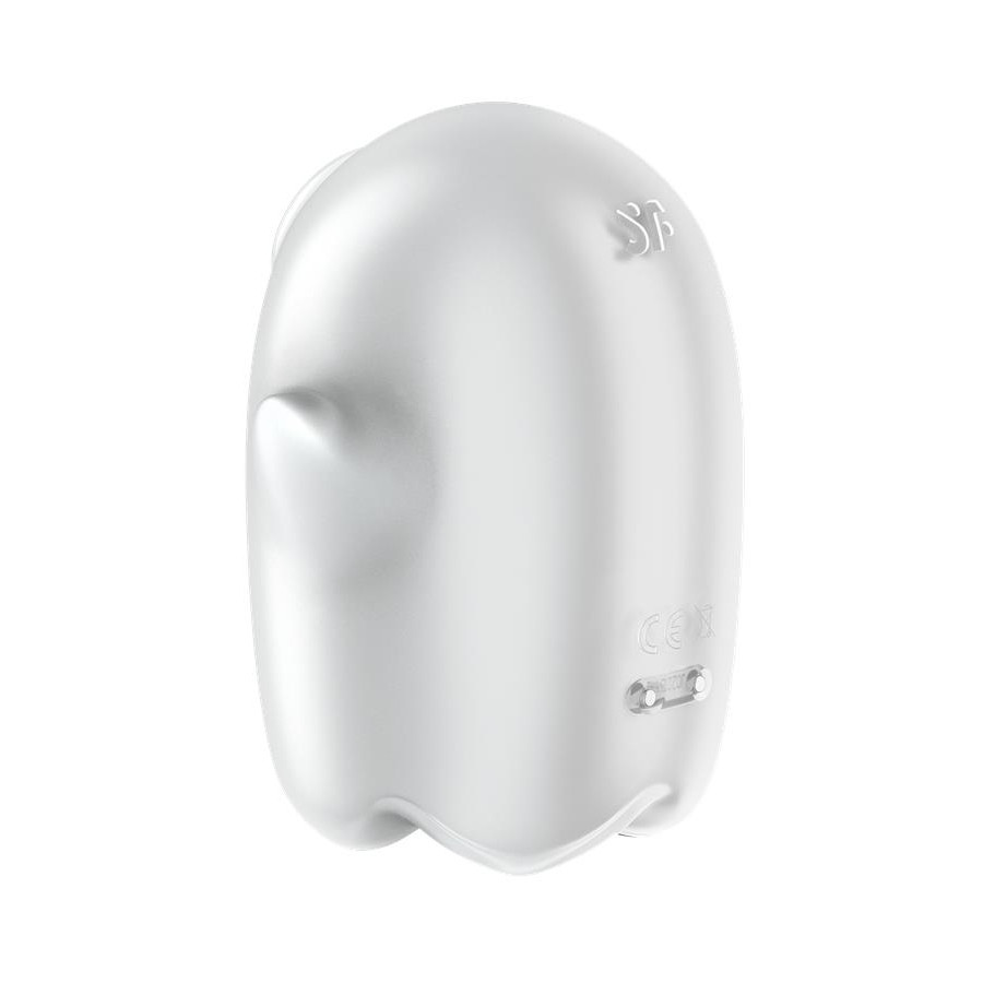 Stimulateur de clitoris Glowing Ghost Blanc