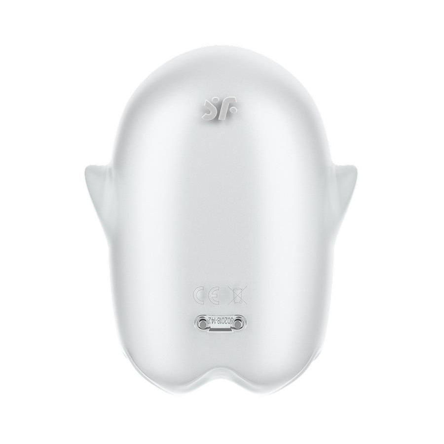 Stimulateur de clitoris Glowing Ghost Blanc