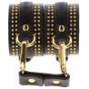 Menottes de poignets Studded Vogue Noires
