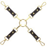 Attaches en croix Hogtie Vogue Noires