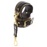 Menottes de poignets Studded Vogue Noires