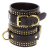 Menottes de poignets Studded Vogue Noires