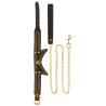 Collier et Laisse Studded Vogue Noir