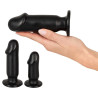 Set de 3 Plugs Butt Anal Kit 13.5 x 4.5cm