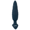 Plug vibrant Butt Thrust 14.5 x 4cm Bleu