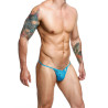 String Dentelle Lace Mob Turquoise