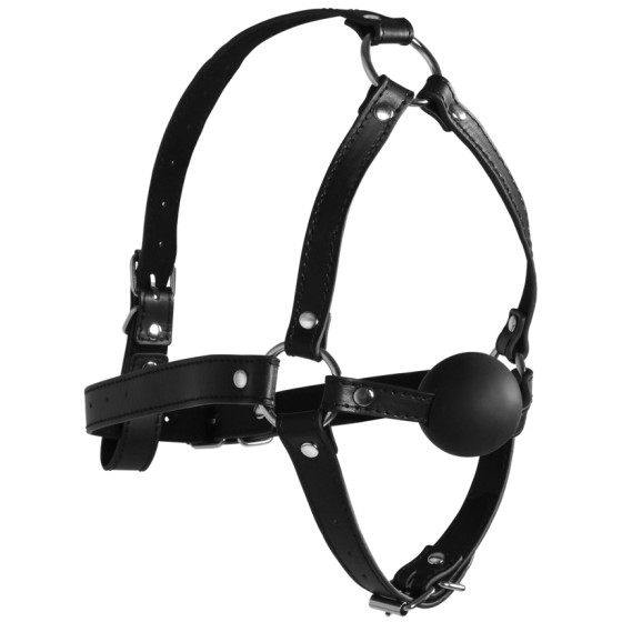 Bâillon Muselière avec boule Gag Xtreme Noir