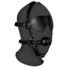Bâillon Muselière avec Boule et Masque Gag Xtreme Noir
