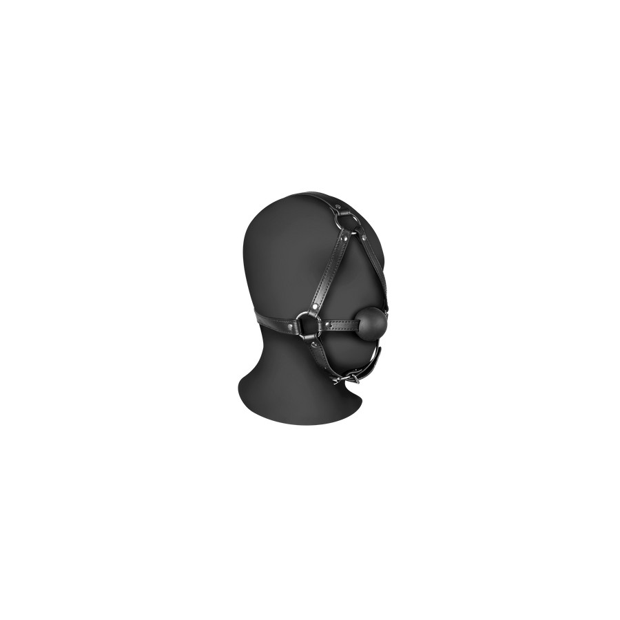 Bâillon Muselière avec boule Gag Xtreme Noir