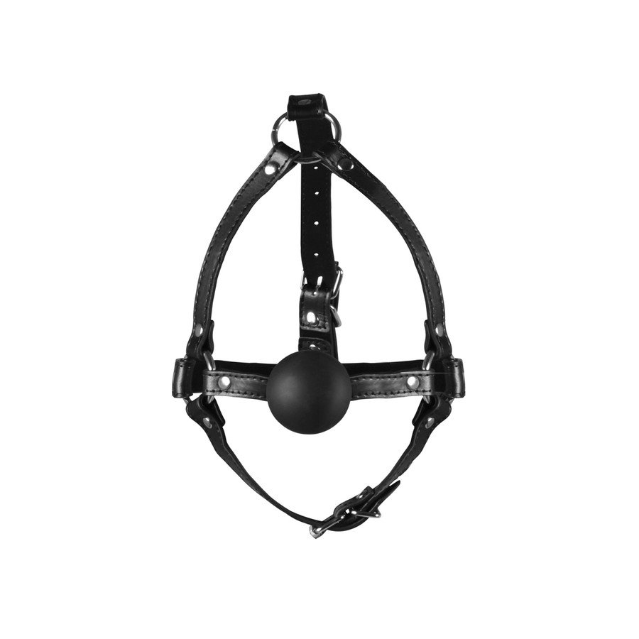 Bâillon Muselière avec boule Gag Xtreme Noir