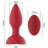 Plug Bijou Vibrant Rose 10 x 4cm