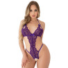 Body Dentelle Opencrotch Violet