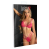 Ensemble Soutien-Gorge String Floral Set Rose