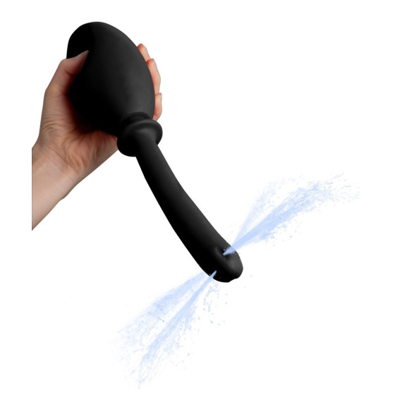 Poire de lavement Fresh Tube 13 x 2.2cm - Contenance 275ml Noire