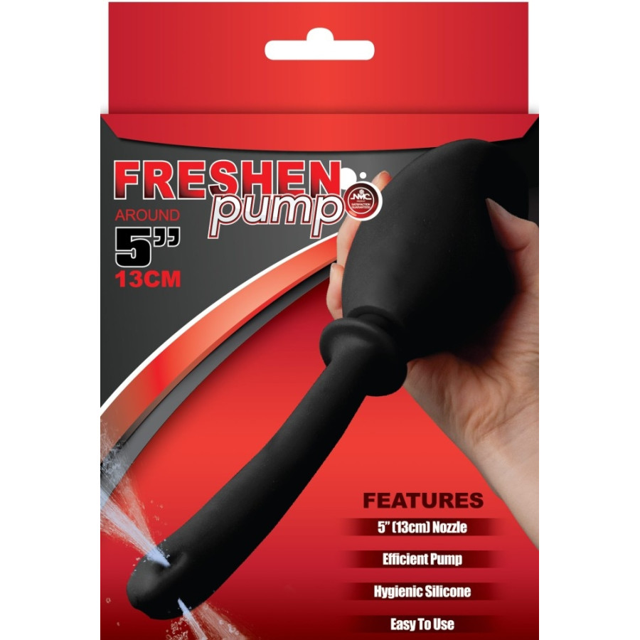 Poire de lavement Fresh Tube 13 x 2.2cm - Contenance 275ml Noire