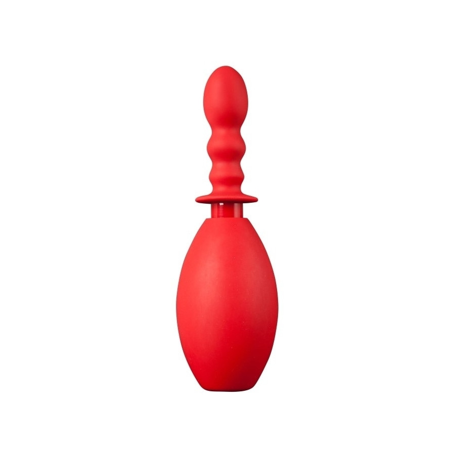 Poire de lavement Fresh Wash 10 x 3.2 cm - Contenance 275ml Rouge