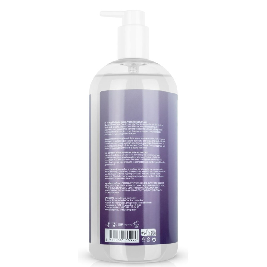 Lubrifiant anal décontractant Easyglide 1 Litre