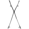 Croix de bondage pour porte Blackcross Noire