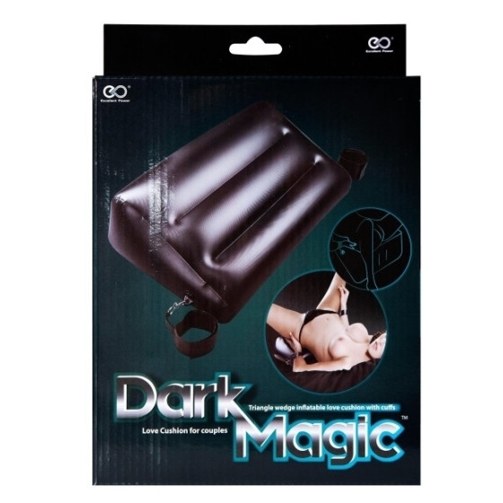 Coussin gonflable avec Menottes Dark Magic 60 x 40cm