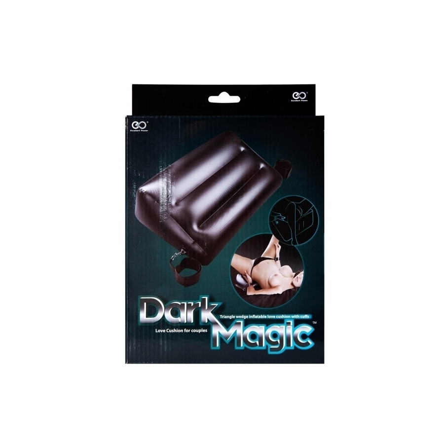 Coussin gonflable avec Menottes Dark Magic 60 x 40cm