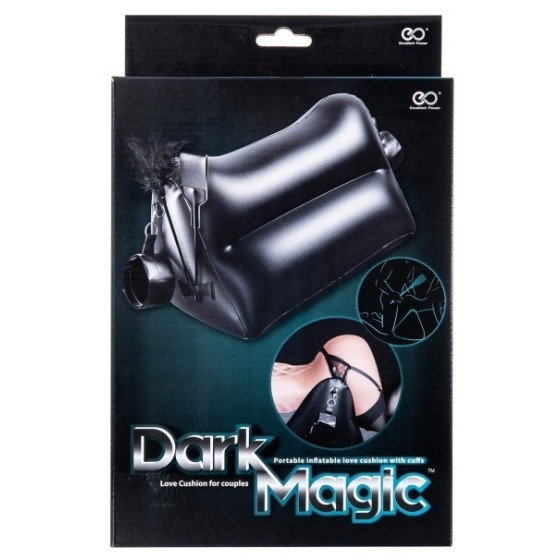 Coussin gonflable Dark Magic 60 x 36cm