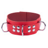 Collier en cuir Ultra Rouge