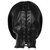 Cagoule Zip-Up Bondage Noire