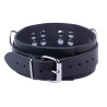 Collier en cuir Ultra Noir