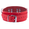 Collier en cuir Ultra Rouge