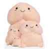 Peluche Tête de Gland 28cm
